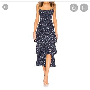 LIKELY maisie floral dress size 4 NWT